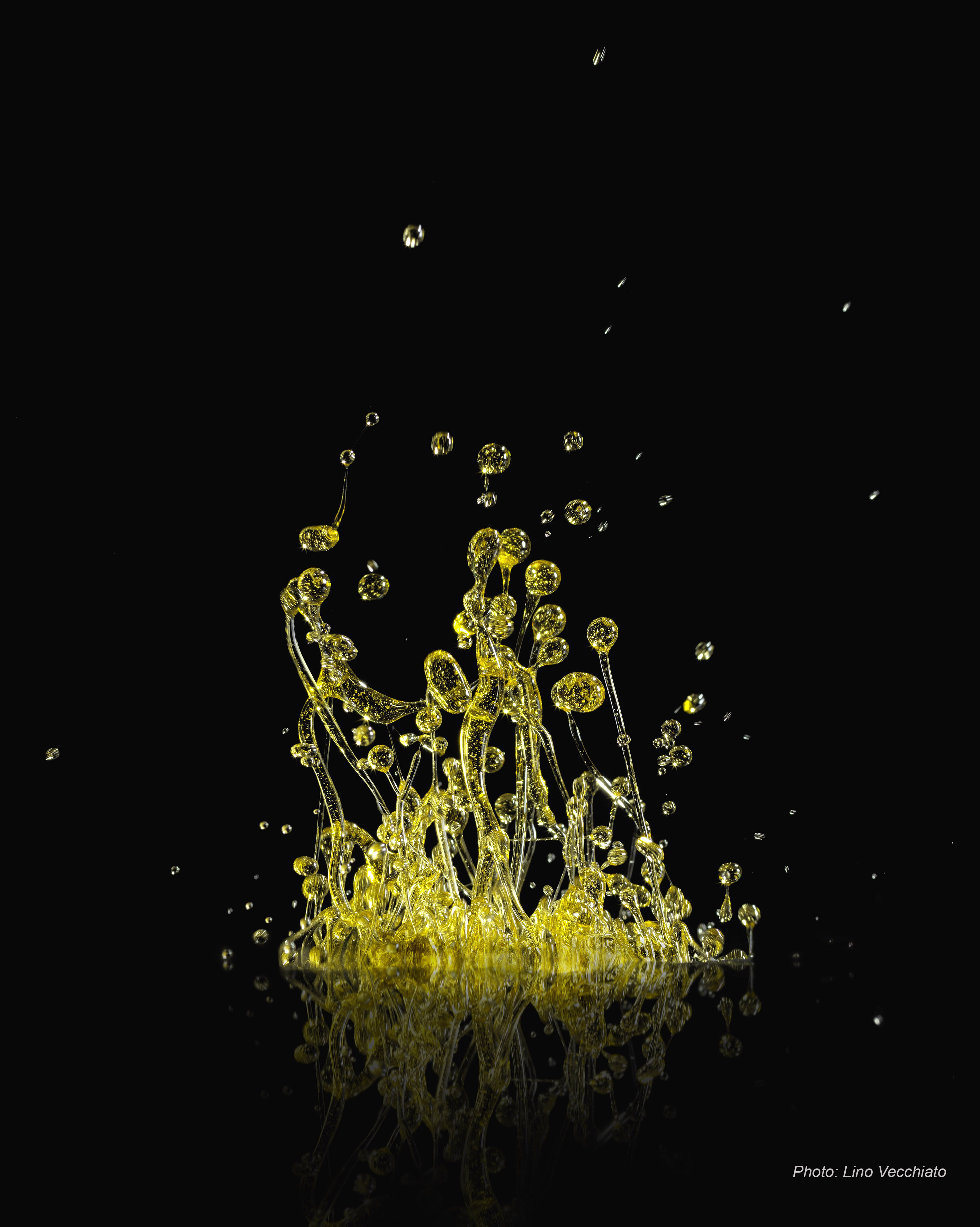 Olio di Chiara, Energia per la vita. Gocce d'olio che danzano al suono della musica